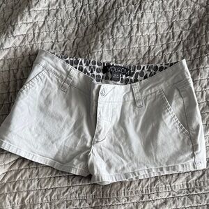 Volcom Women's Light Gray Jean Shorts
